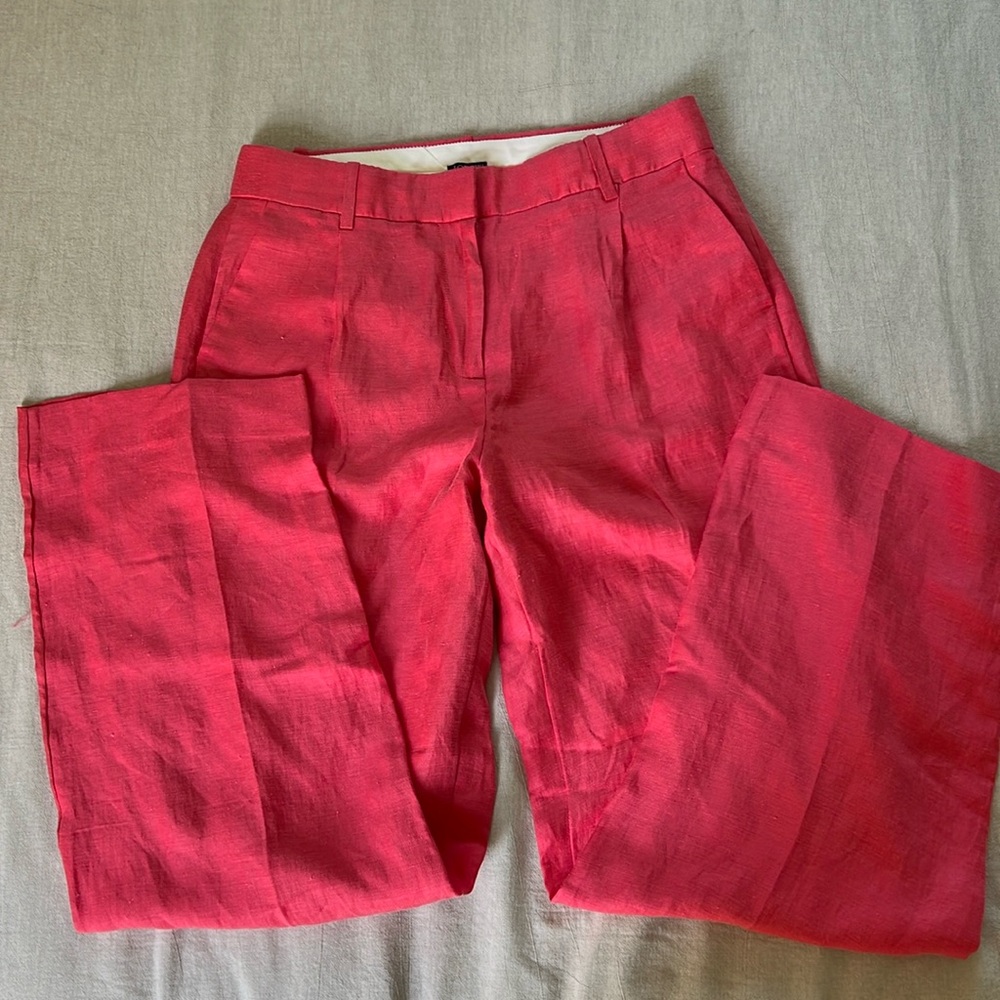 JCrew Linen Blend Trouser